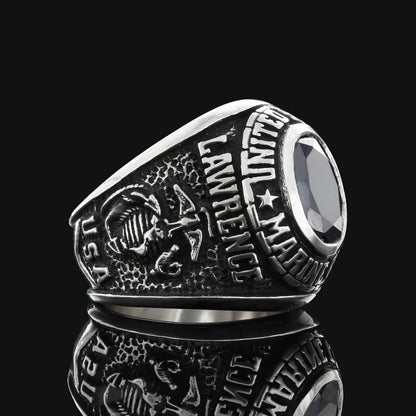 United States Marina Corps Ring by SWISS PLUS - Military Rings - view 5