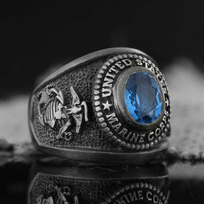 United States Marine Corps Ring by SWISS PLUS - Military Rings - view 2