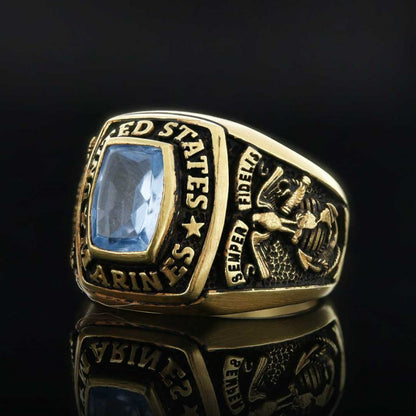 United States Marines Ring by SWISS PLUS - Military Rings - view 4