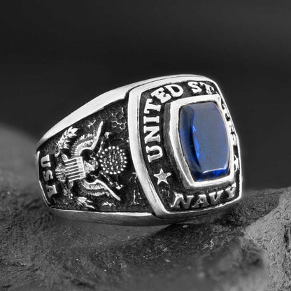 United States Navy Ring by SWISS PLUS - Military Rings