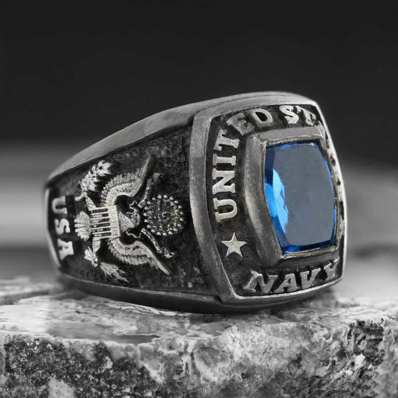 United States Navy Ring by SWISS PLUS - Military Rings - view 2