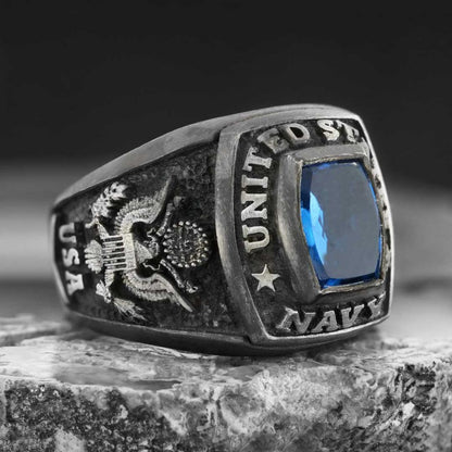United States Navy Ring by SWISS PLUS - Military Rings - view 2