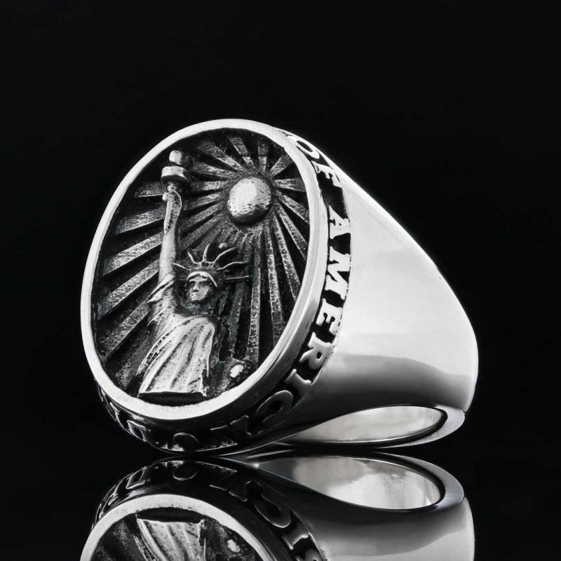 United States Of America Ring by SWISS PLUS - United States Rings - view 2