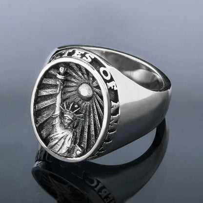 United States Of America Ring by SWISS PLUS - United States Rings - view 3