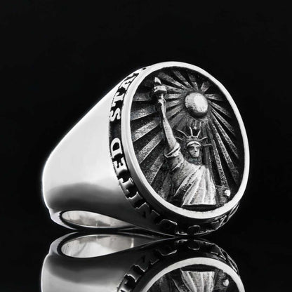 United States Of America Ring by SWISS PLUS - United States Rings - view 4