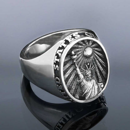 United States Of America Ring by SWISS PLUS - United States Rings - view 5