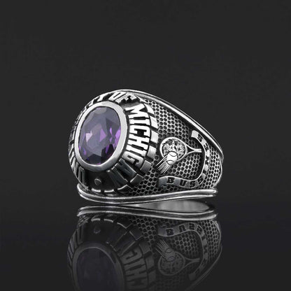 United States Veteran Ring, University of Michigan Ring, Customized High School Ring, University Ring, Customized Class Ring 
