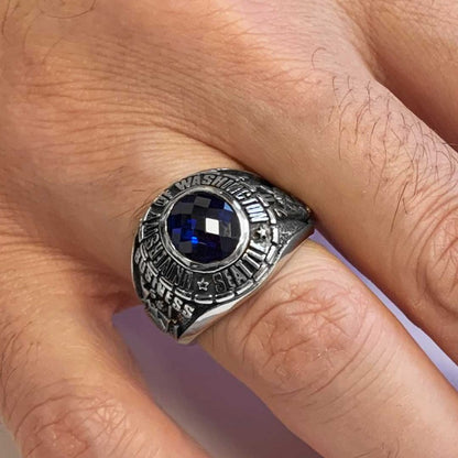 University of Washington Ring by SWISS PLUS - Custom College Class Rings - view 6