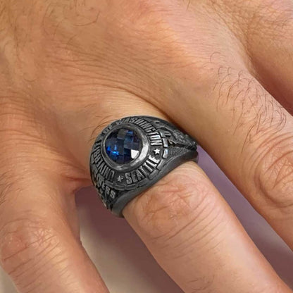 University of Washington Ring by SWISS PLUS - Custom College Class Rings - view 7
