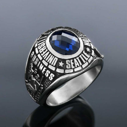 University of Washington Ring by SWISS PLUS - Custom College Class Rings - view 3