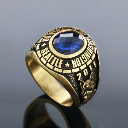 University of Washington Ring by SWISS PLUS - Custom College Class Rings - view 4