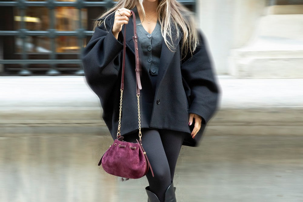 Valentina Suede Leather Women's Bag