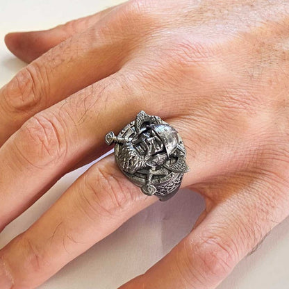 Viking Ring by SWISS PLUS - Unique Design Rings - view 5