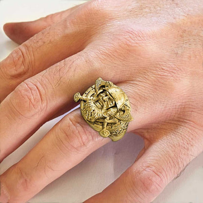 Viking Ring by SWISS PLUS - Unique Design Rings - view 6