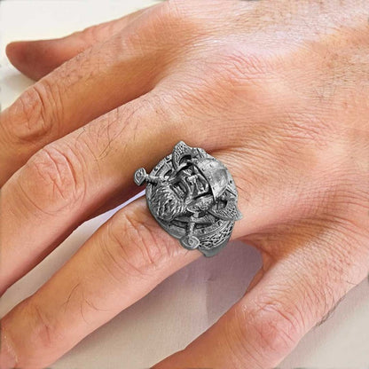 Viking Ring by SWISS PLUS - Unique Design Rings - view 7