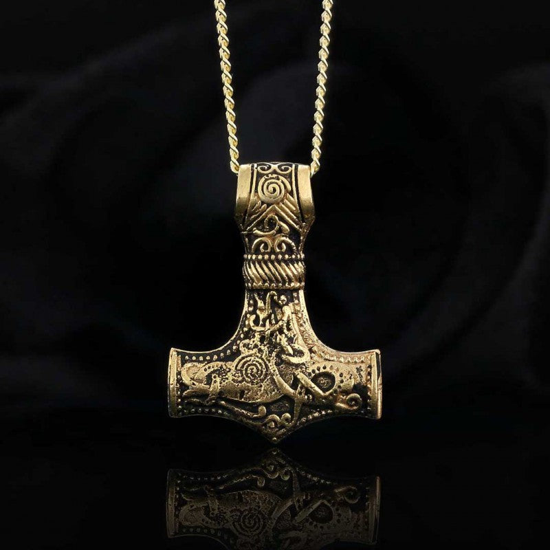 Viking Thor Charm Pendant by SWISS PLUS - Unique Pendants & Cool Design Necklaces - view 2