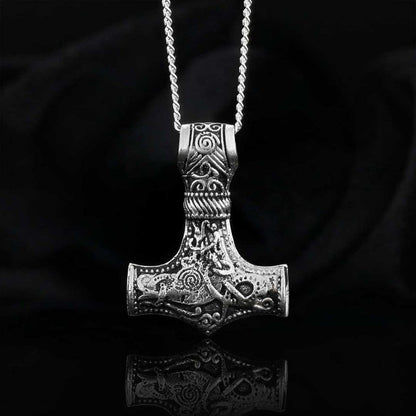 Viking Thor Charm Pendant by SWISS PLUS - Unique Pendants & Cool Design Necklaces - view 4