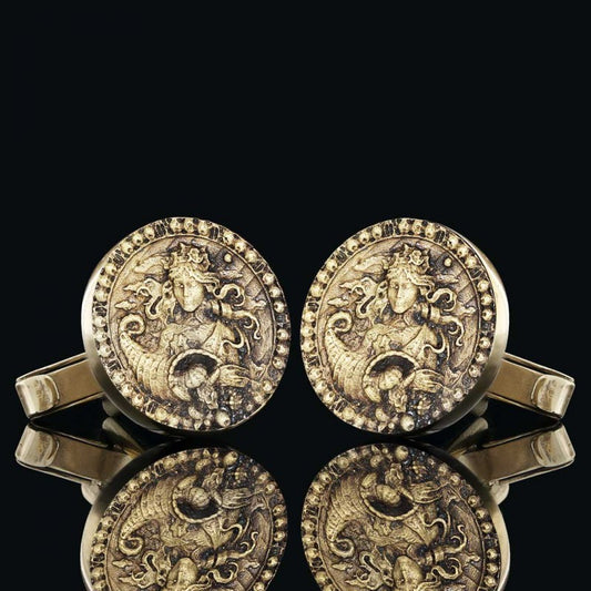 Virgo Cufflink by SWISS PLUS - Zodiac Collection - view 2