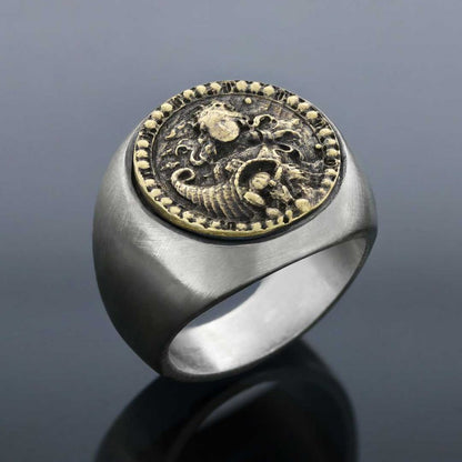 Virgo Horoscope Ring by SWISS PLUS - Zodiac Collection - view 2