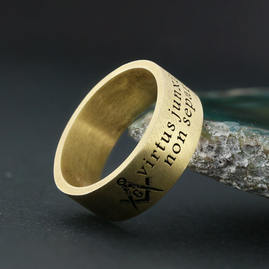 Virtus Junxit Mors Separabit Ring by SWISS PLUS - Inspirational Rings
