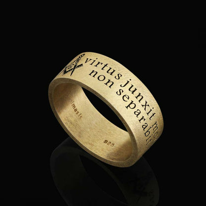 Virtus Junxit Mors Separabit Ring by SWISS PLUS - Inspirational Rings - view 2