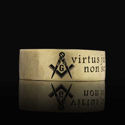 Virtus Junxit Mors Separabit Ring by SWISS PLUS - Inspirational Rings - view 3