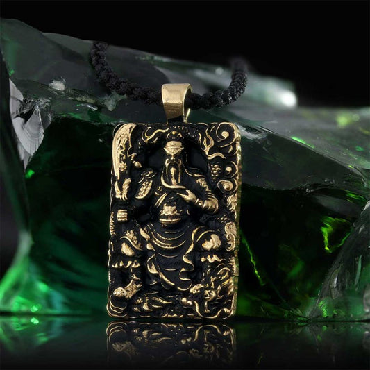Warrior Silver Pendant - view 1