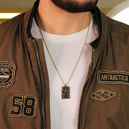 Warrior Silver Pendant by SWISS PLUS - Unique Pendants & Cool Design Necklaces - view 5