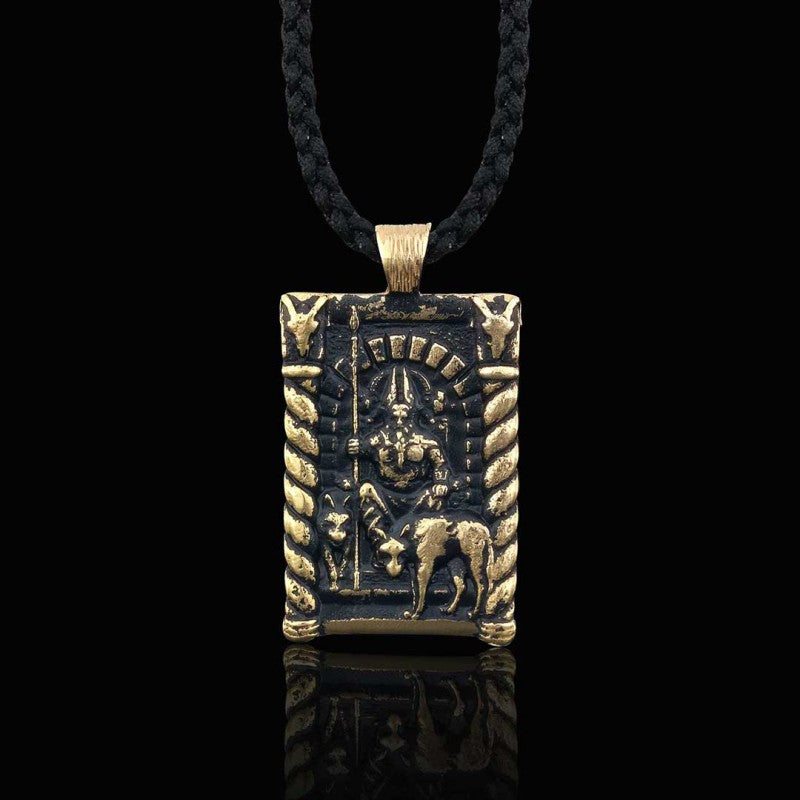 Warrior Silver Sterling Pendant by SWISS PLUS - Unique Pendants & Cool Design Necklaces - view 2