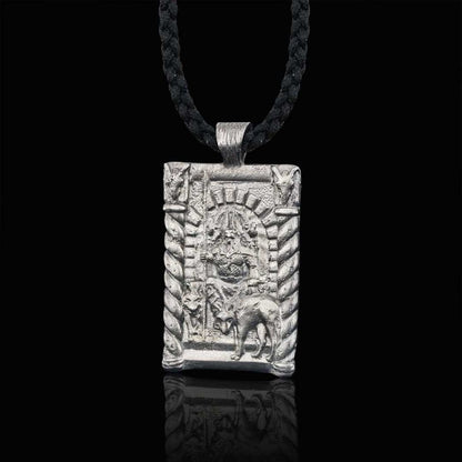 Warrior Silver Sterling Pendant by SWISS PLUS - Unique Pendants & Cool Design Necklaces - view 3