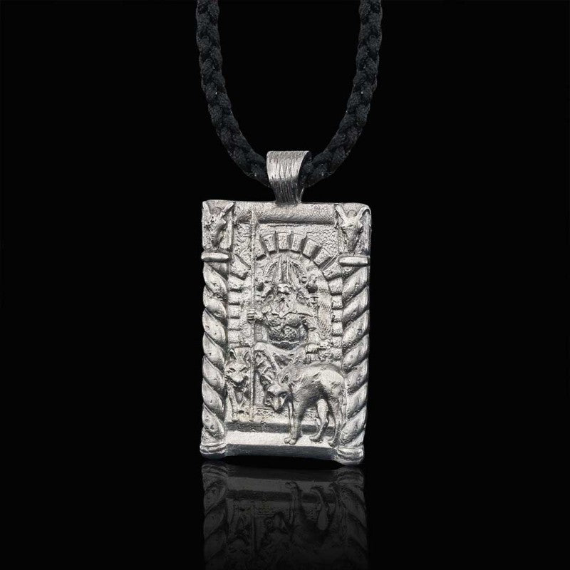 Warrior Silver Sterling Pendant