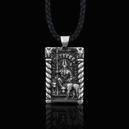 Warrior Silver Sterling Pendant by SWISS PLUS - Unique Pendants & Cool Design Necklaces - view 4