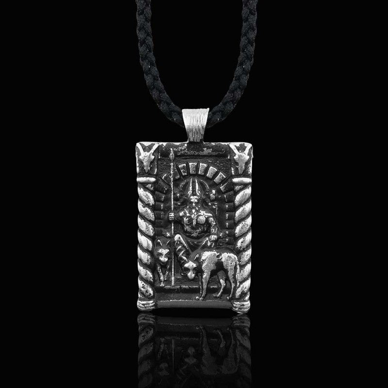 Warrior Silver Sterling Pendant