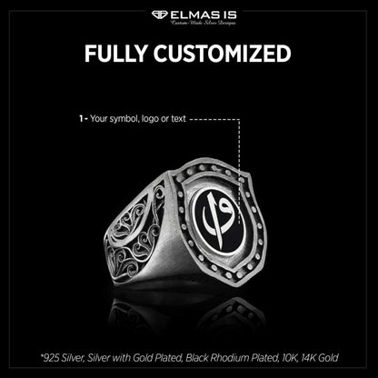 Waw Islamic Ring by SWISS PLUS - Islamic Collection - view 5