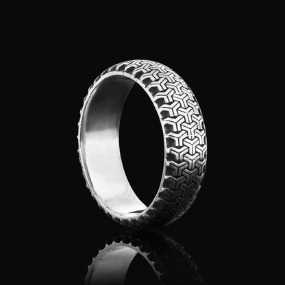 Special Design 925 Sterling Silver Wedding Ring by SWISS PLUS - Sterling Silver Band Rings - view 6