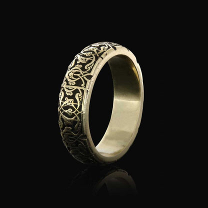 Special Design Handmade 925 Sterling Silver Wedding Ring by SWISS PLUS - Sterling Silver Band Rings - view 3