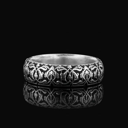 Special Design Handmade 925 Sterling Silver Wedding Ring by SWISS PLUS - Sterling Silver Band Rings - view 4