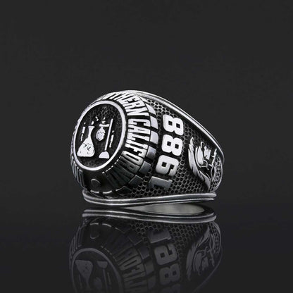 Westbury High School Ring, Üniversity Graduation Ring, Class Ring, College Class Ring by SWISS PLUS - Custom College Class Ri