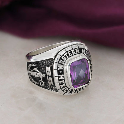 Western New Mexıco University 2022 Ring by SWISS PLUS - Custom College Class Rings