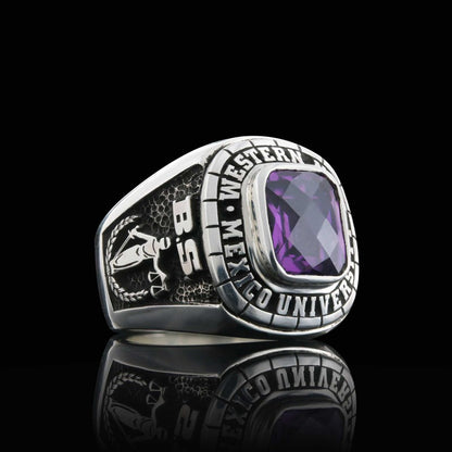 Western New Mexıco University 2022 Ring by SWISS PLUS - Custom College Class Rings - view 3