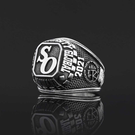 Western New Mexico University Class Ring, Custom Desing University Ring, Personalized University Ring