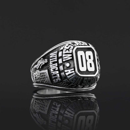 Western New Mexico University Class Ring, Custom Desing University Ring, Personalized University Ring by SWISS PLUS - Custom 