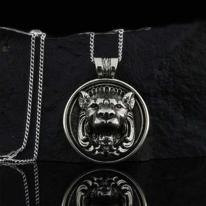 Wolf Head Pendant by SWISS PLUS - Unique Pendants & Cool Design Necklaces