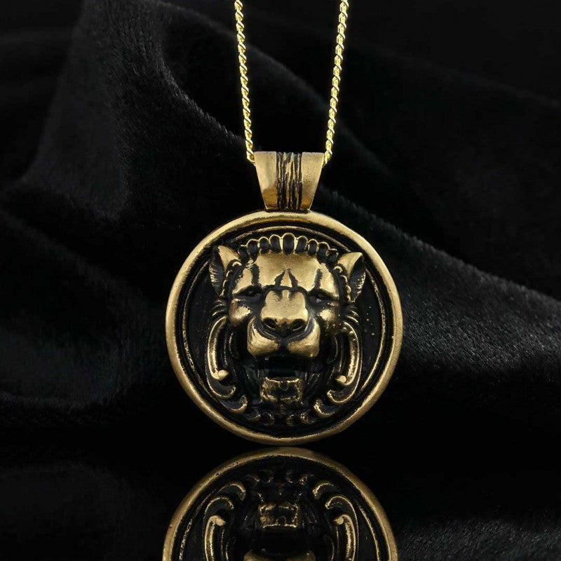 Wolf Head Pendant by SWISS PLUS - Unique Pendants & Cool Design Necklaces - view 2