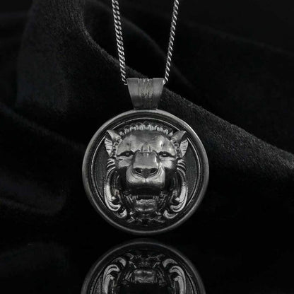 Wolf Head Pendant by SWISS PLUS - Unique Pendants & Cool Design Necklaces - view 3