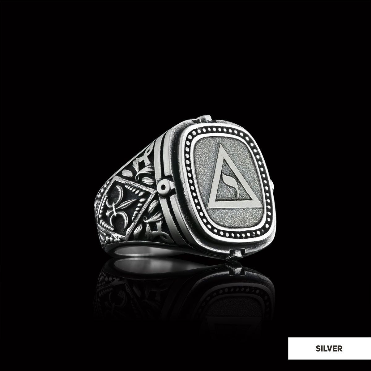 Yod Symbol Masonic Ring, Mason Jewelry, Custom Mason Ring, Special Masonic Ring