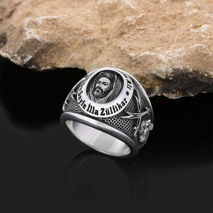 Zulfiqar Sword Ring, Islamic Ring, Dhulfiqar Sword Jewelry, Zulfiqar Face Ring, Hz Ali Ring Gift, Zulfiqar Jewelry, Muslim Si