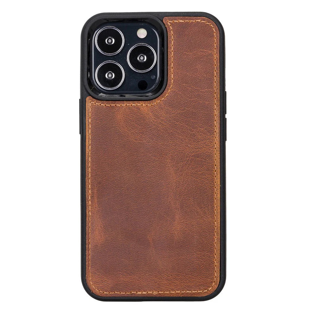 Santa iPhone 13 Pro Leather Detachable Wallet Case