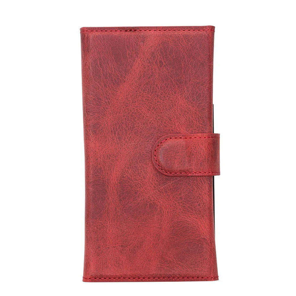 Santa iPhone 13 Pro Leather Detachable Wallet Case