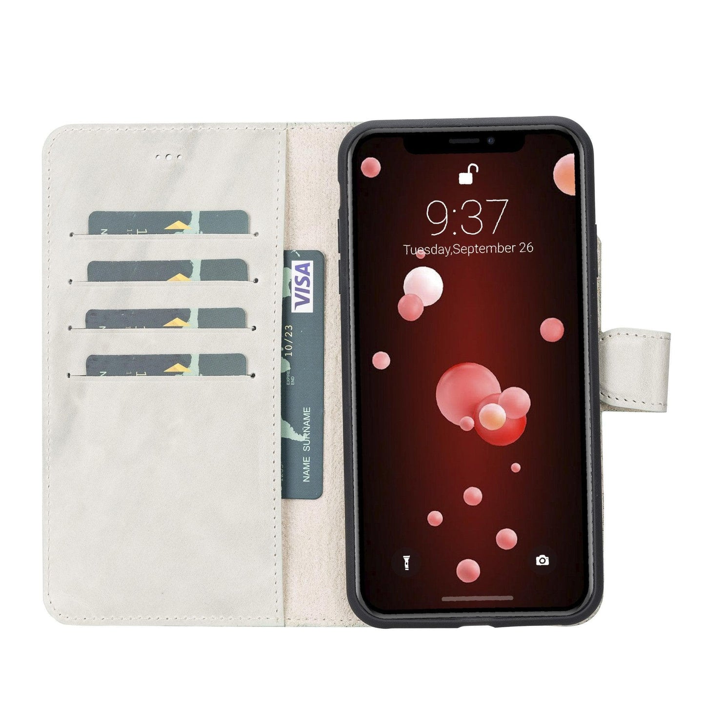 Apple iPhone XSM Detachable Leather Case / MW